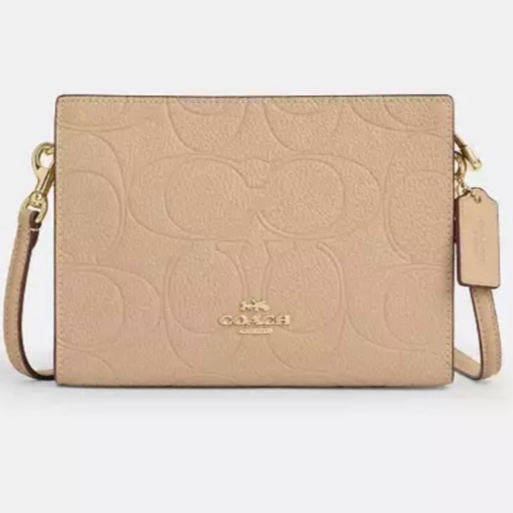 Slim Crossbody Bag - In Signature Leather